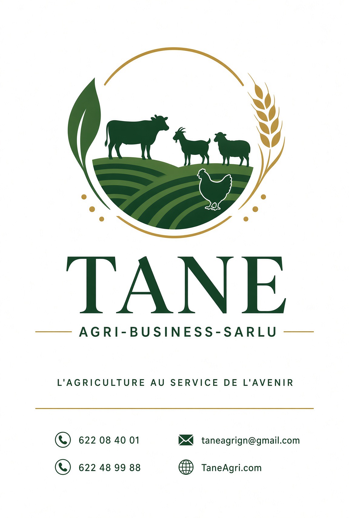 Logo TANE Agri-Business SARLU